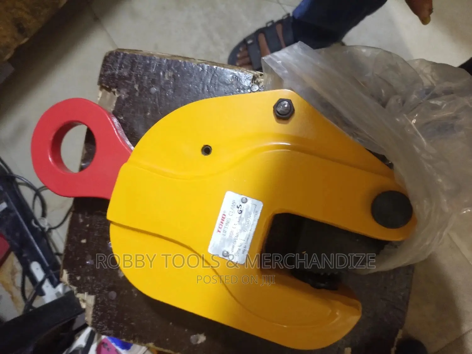 Toho Horizontal Plate Lifting Clamp 3tons