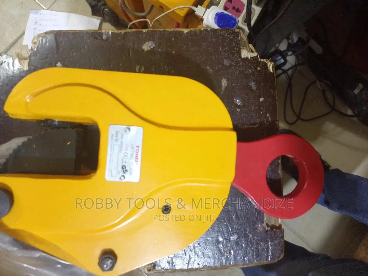 Toho Horizontal Plate Lifting Clamp 3tons