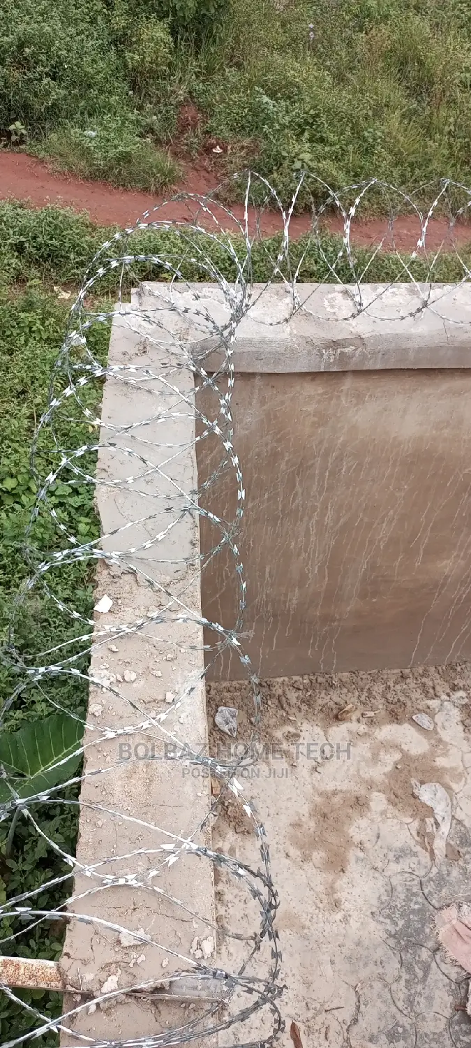 America Concertina Barb Wire; Pure Galvanized