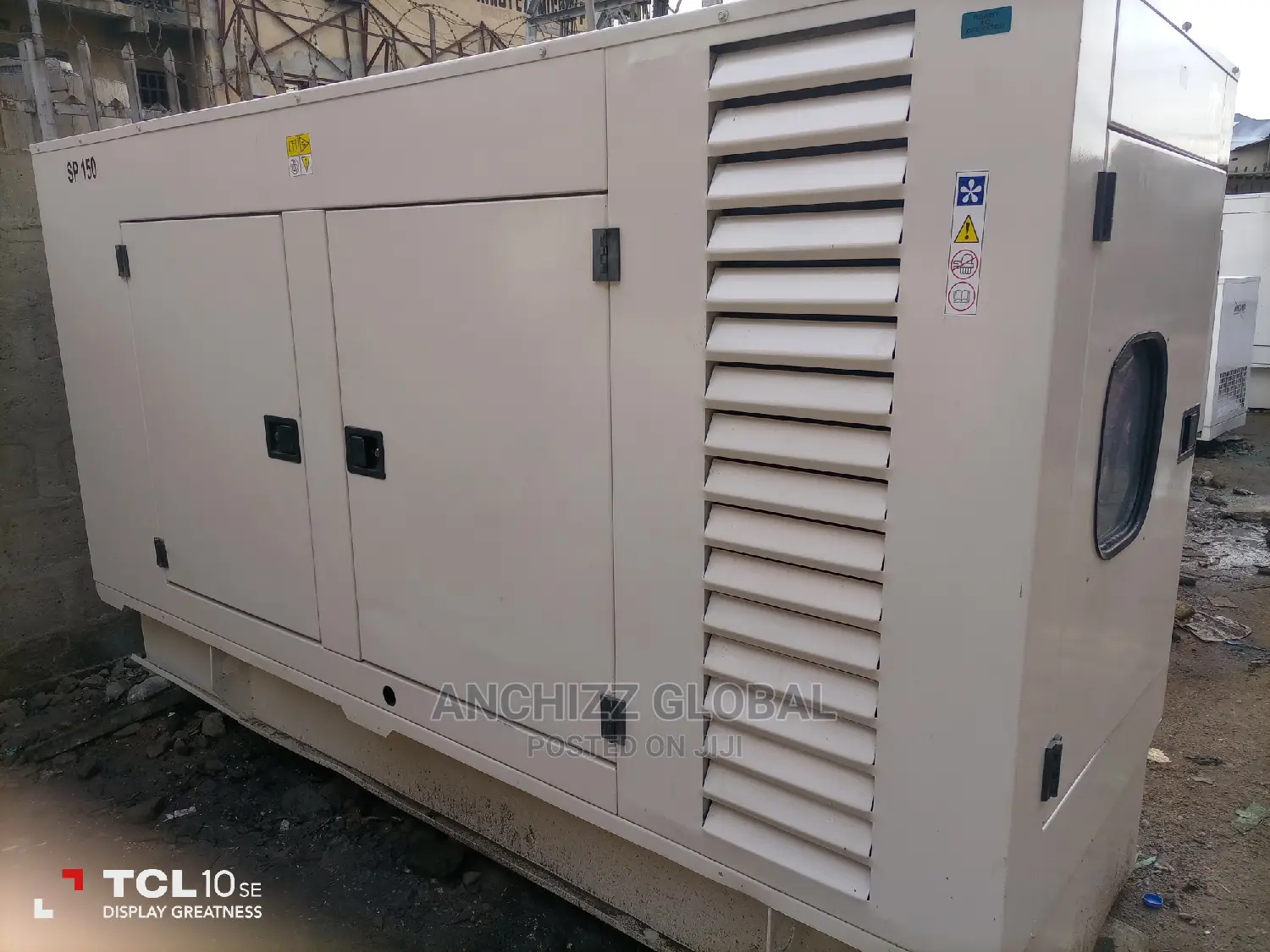 Perkins 150kva Soundproof Genetator Wit Stanford Alternator