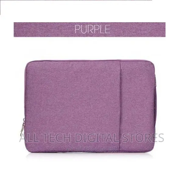 13.3 Inches Laptop Sleeve With Handle Purple