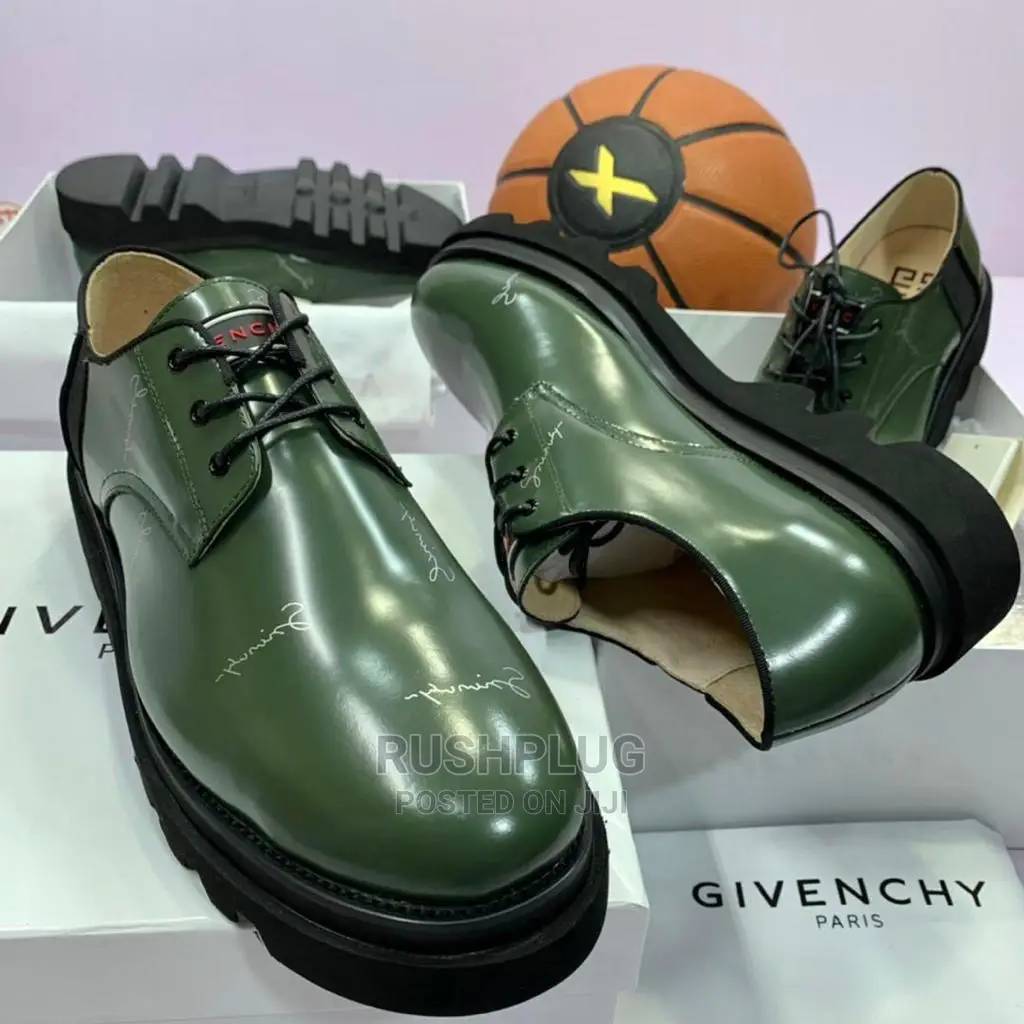 Givenchy Luxury “Army Green” Shoe.