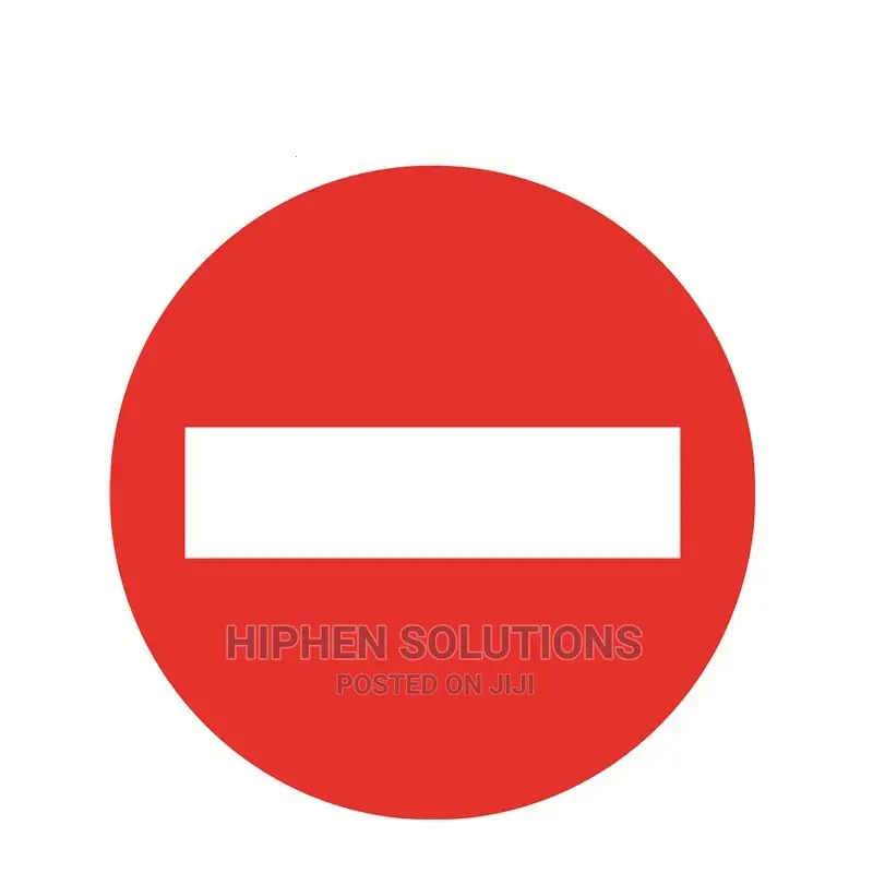 Road Traffic Caution Sign