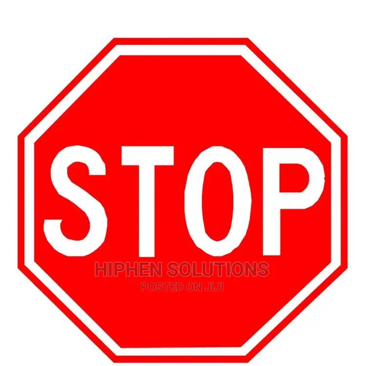Original Caution Road Traffic Signs