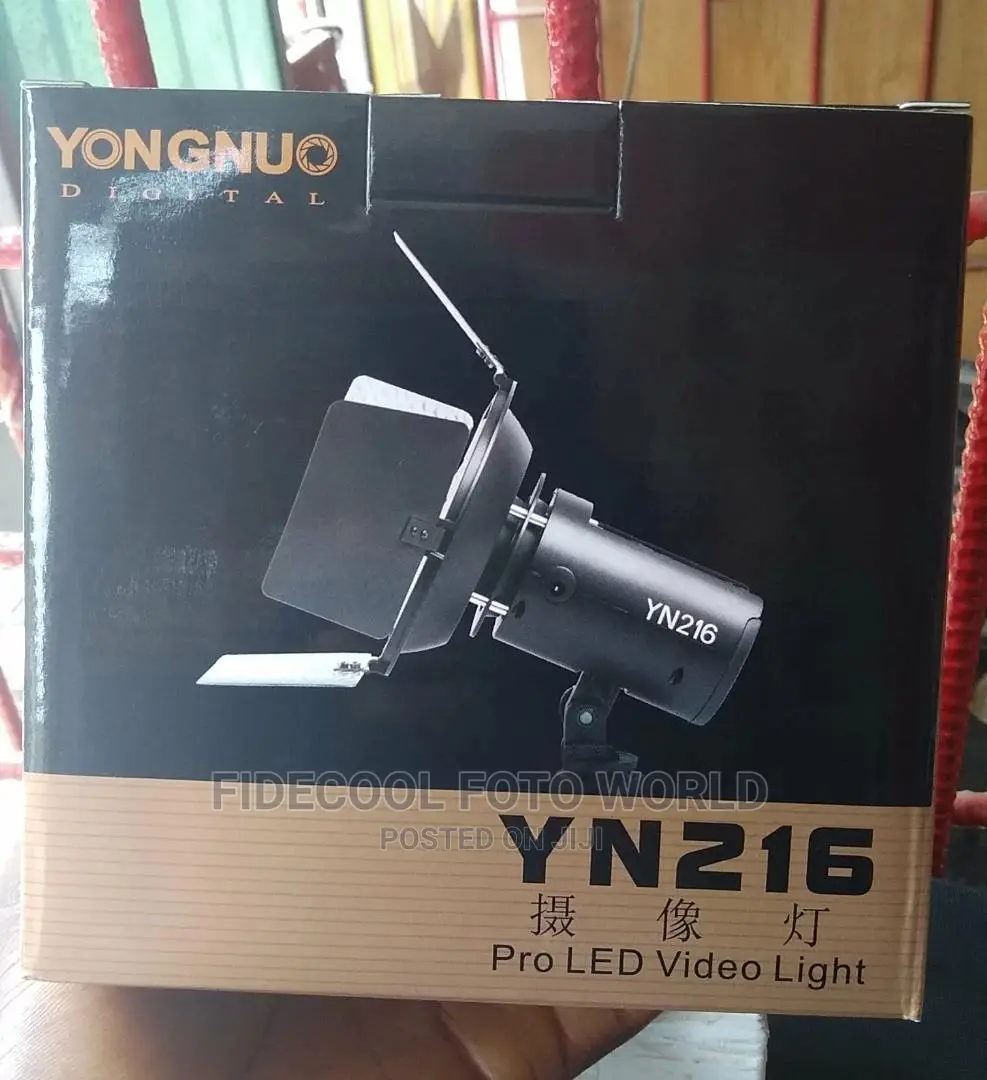 Yongnuo Yn216 Pro Led Video Ligh With Charger, Battery,Stand