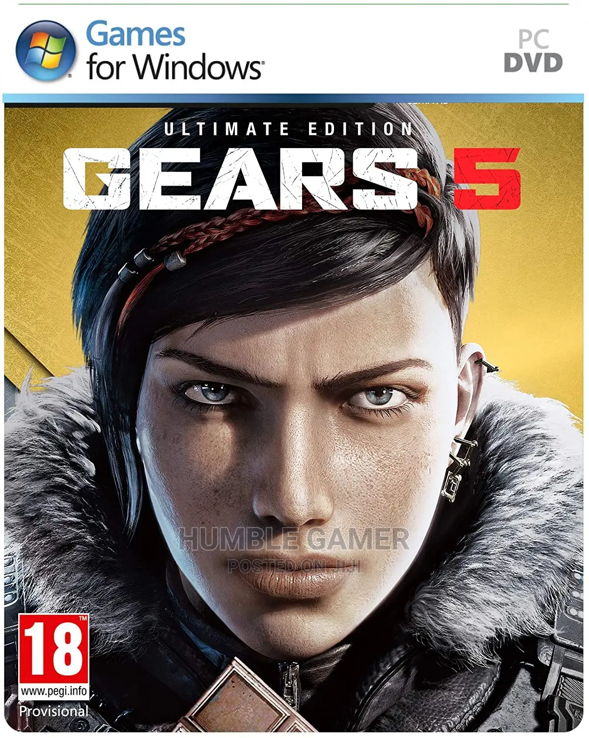 Gears 5 (Gears of War 5) DVD/CD Game Discs for PC and Laptop