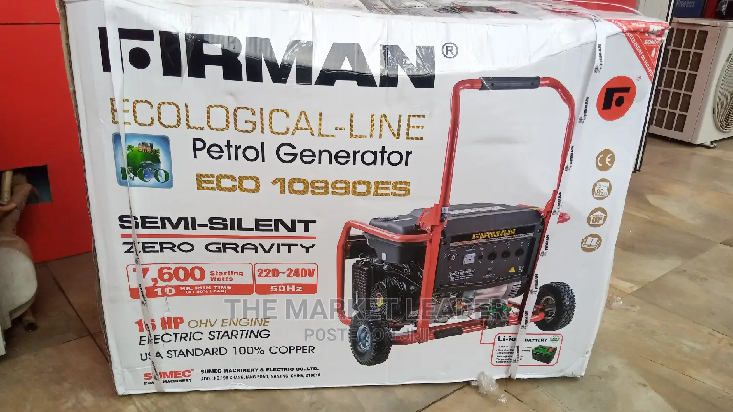 Sumec Firman Generator 7.5kva