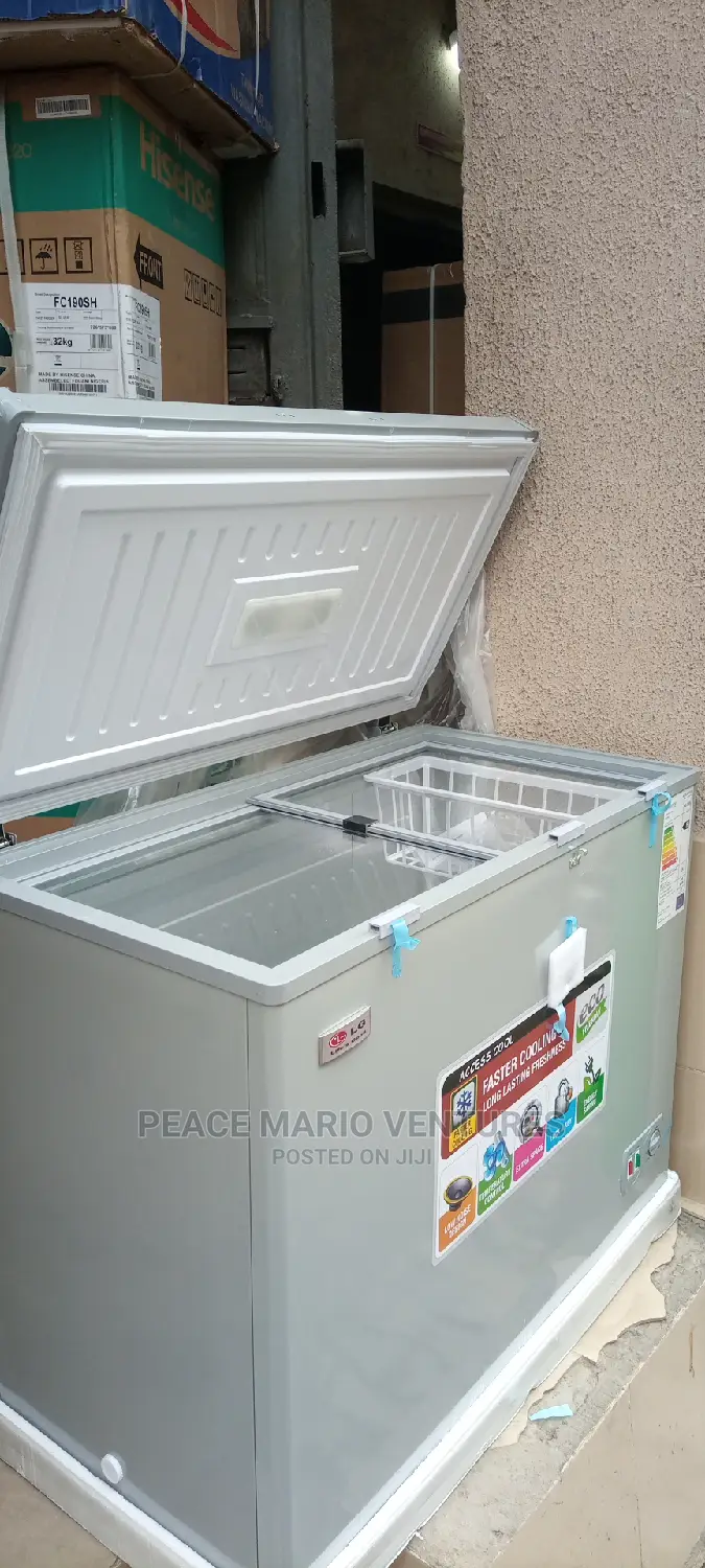 LG Deep Freezer 300liters With Transparent Glass