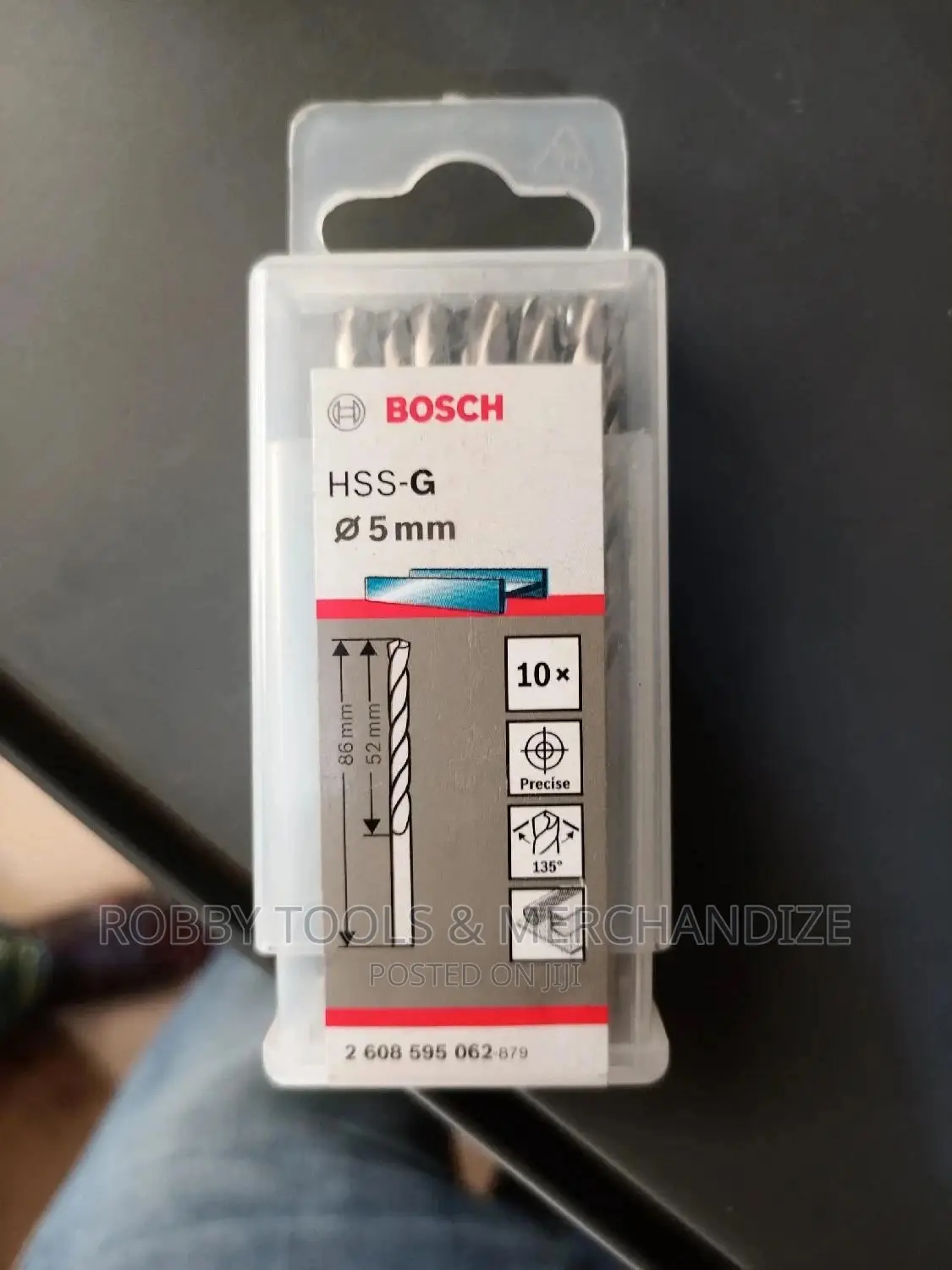 Bosch Drilling Bit 5mm X10 (Set)
