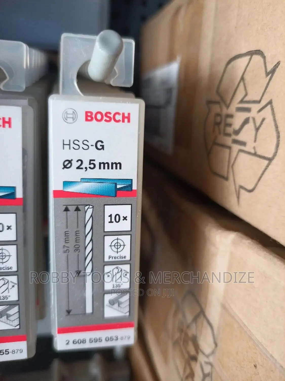 Bosch Drilling Bit 2.5mm X10 (Set)