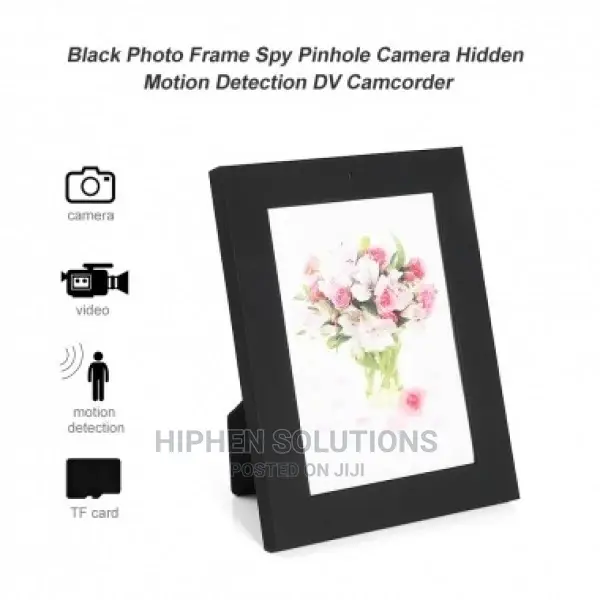 Photo Frame With Spy Camera and Motion