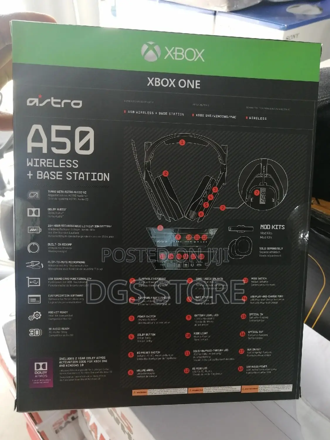 Astro A50 Xbox One Wireless Headphone