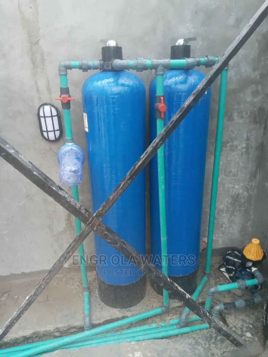 Water Treatment Plant Faber Glass 12inches