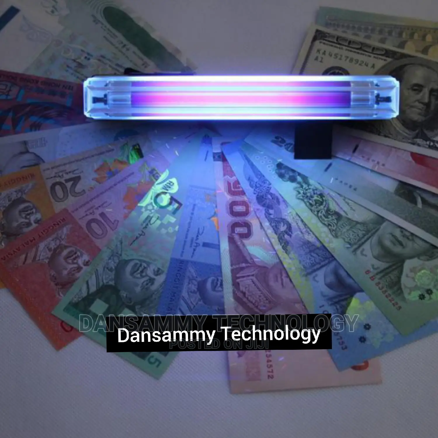 Fake Money Detector Uv and Mg Light Battery Electricity