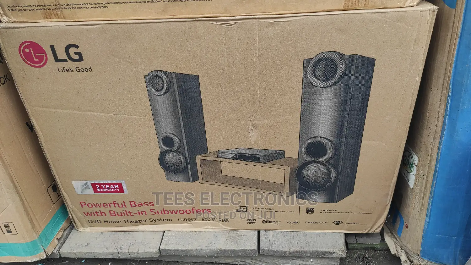 Lg 600w Bluetooth Bodyguard Home Theater System | Aud 667