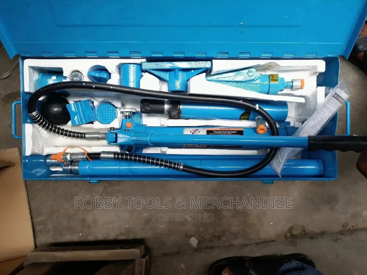 Portable Power Hudraulic Repair Jack 10tons