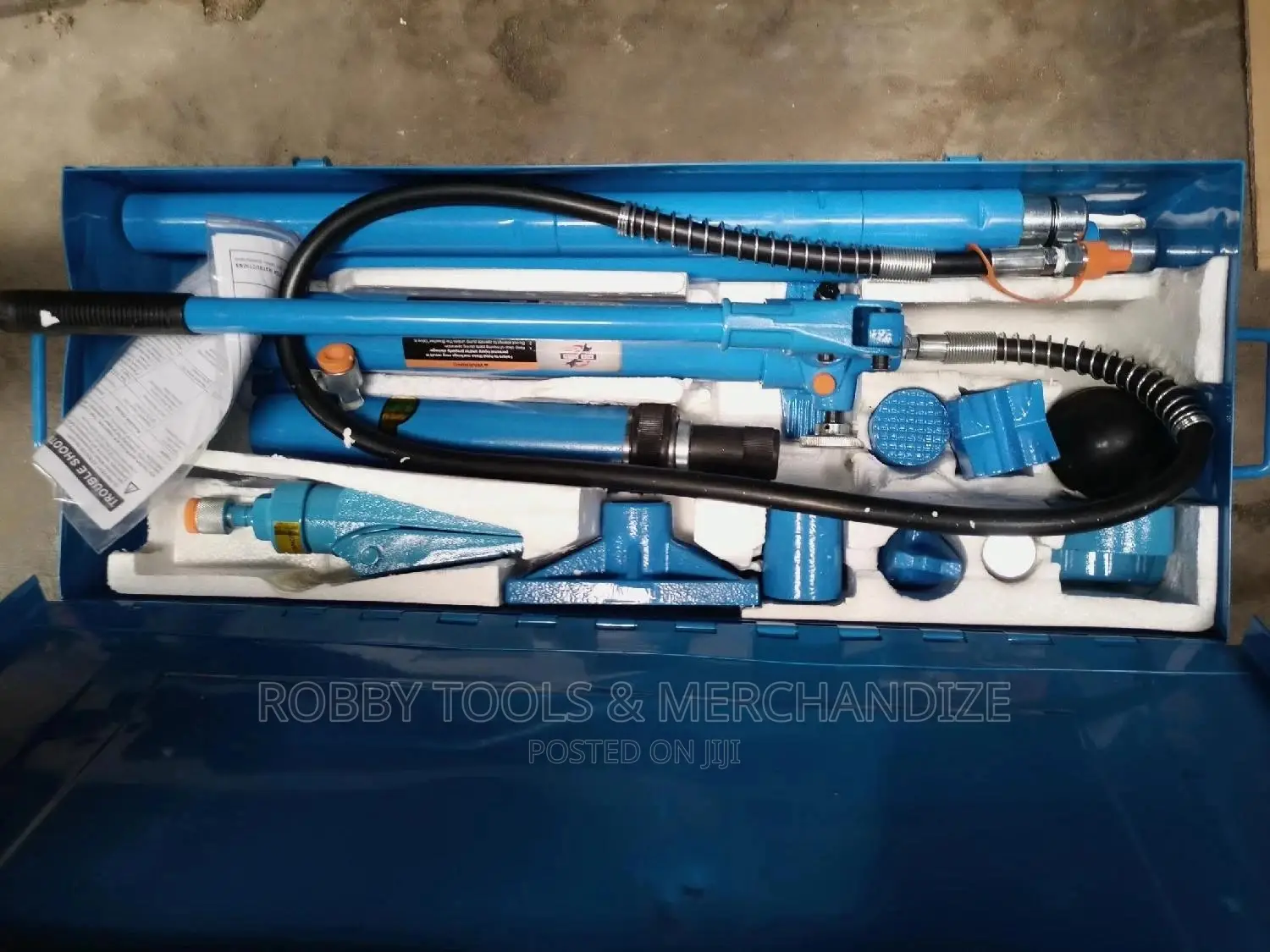 Portable Power Hudraulic Repair Jack 10tons