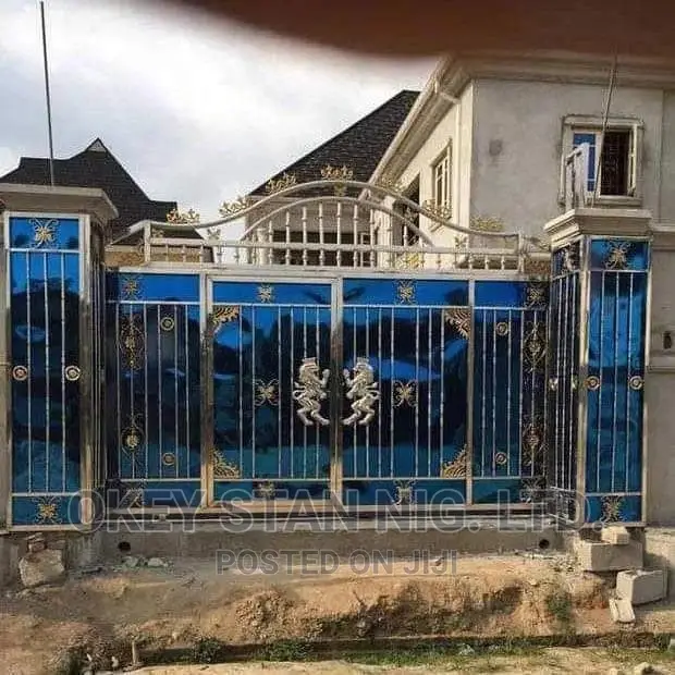 Stainless Steel Luxury Gates.