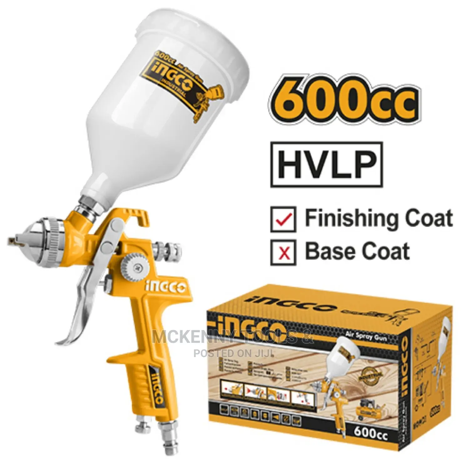 Ingco HVLP Air Spray Gun Asg1061