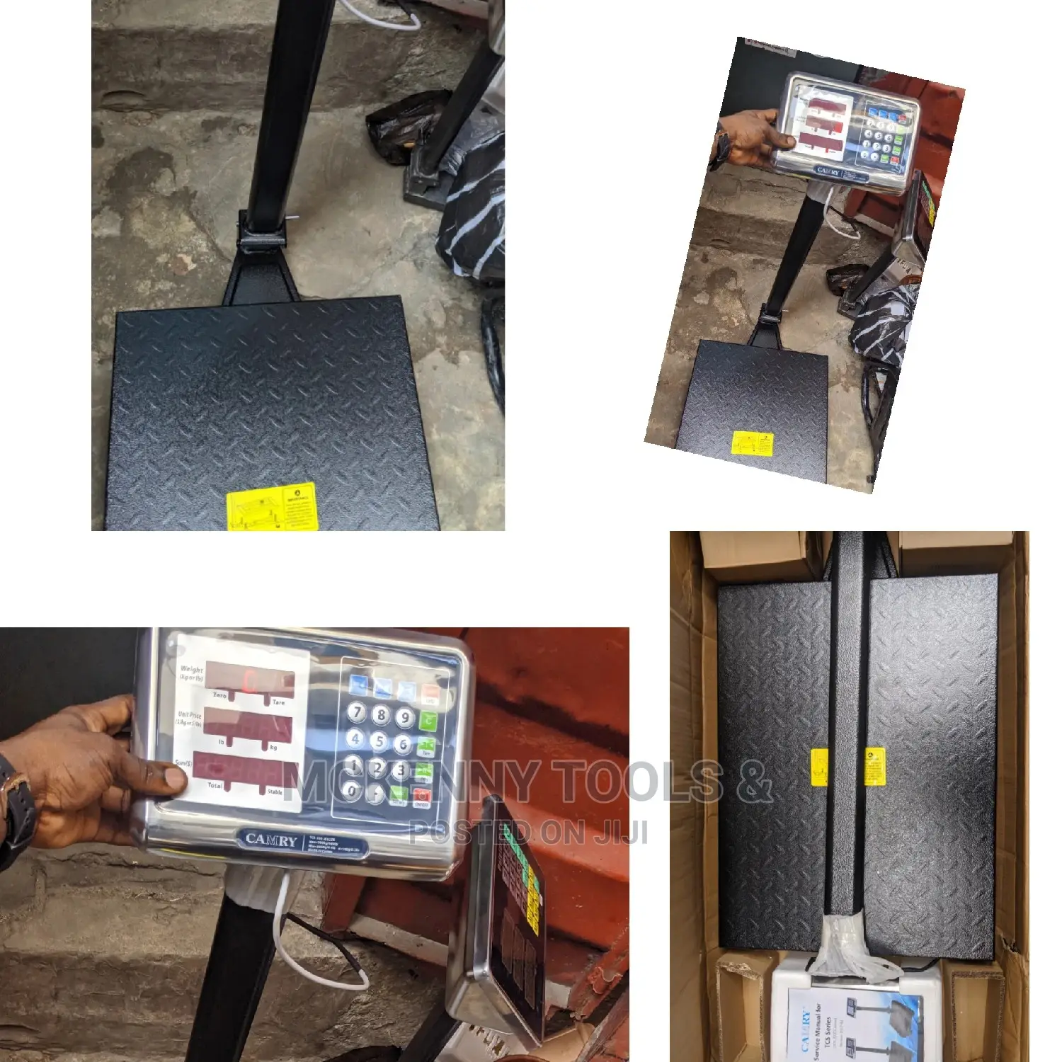 Camry Camry Digital Platform Scale Metal Base-300kg