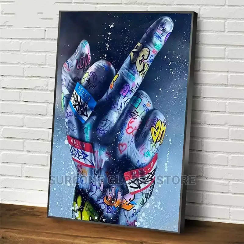 Street Graffiti Art Canvas