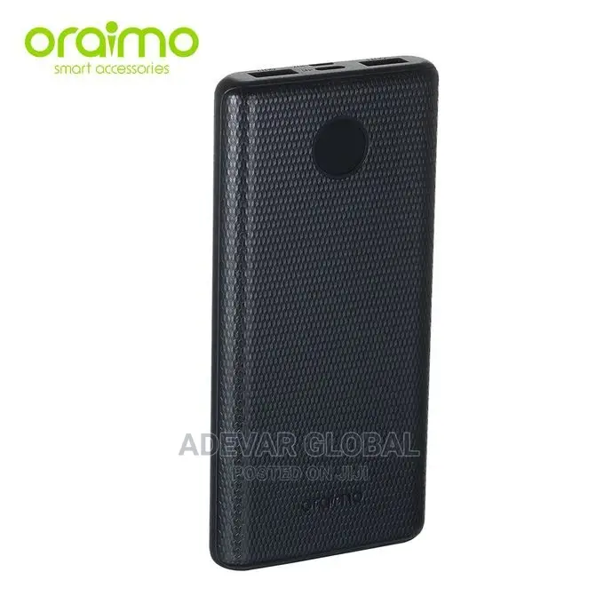 Oraimo 10000mah OPTIMIZED SLIM Power-Bank With LED Light