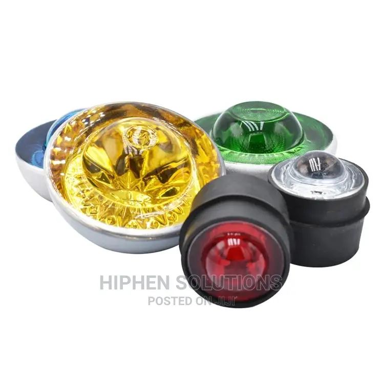 Bright Rotating LED Solar Warning Light