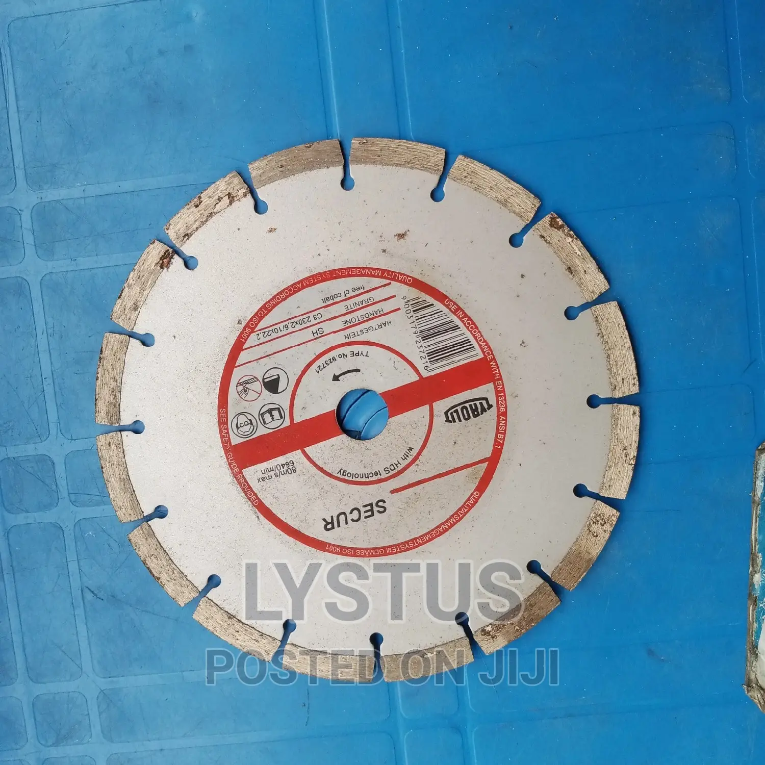 9" Tryolit Diamond Cut-Off Wheel