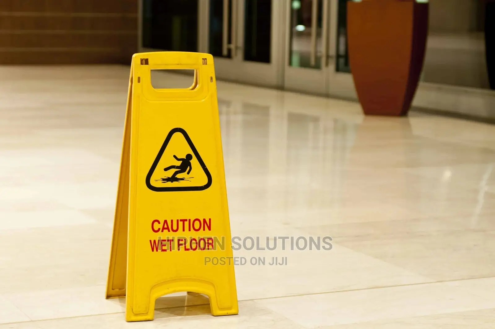 Wet Floor Caution Sign