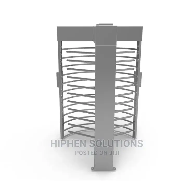 Stainless Steel Single Passage Full Height Turnstile Gate