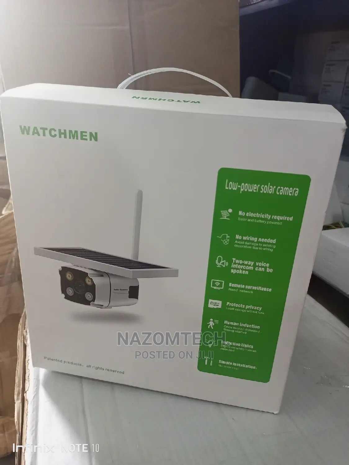 Intelligent Solar Camera Wifi