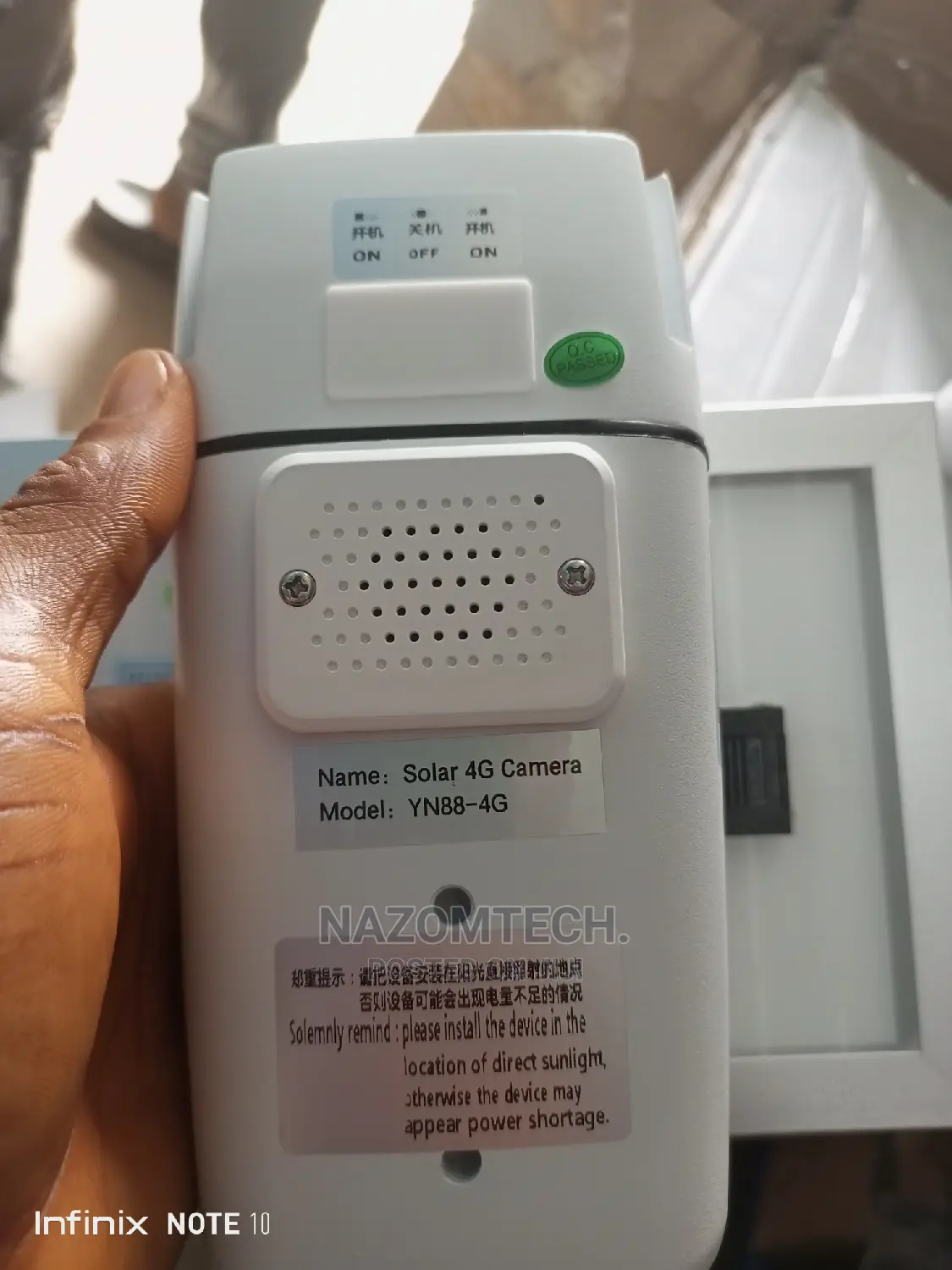 Intelligent Solar Camera Wifi