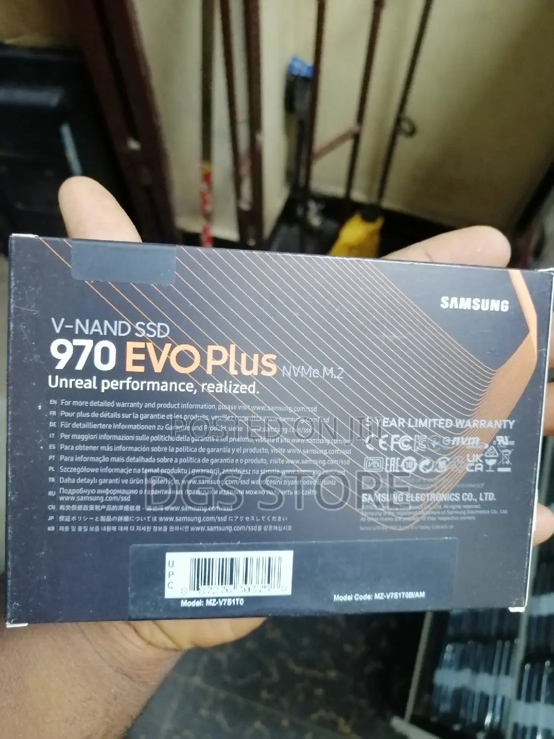 Samsung 970 Evo Plus SSD Nvme M. 2 1TB