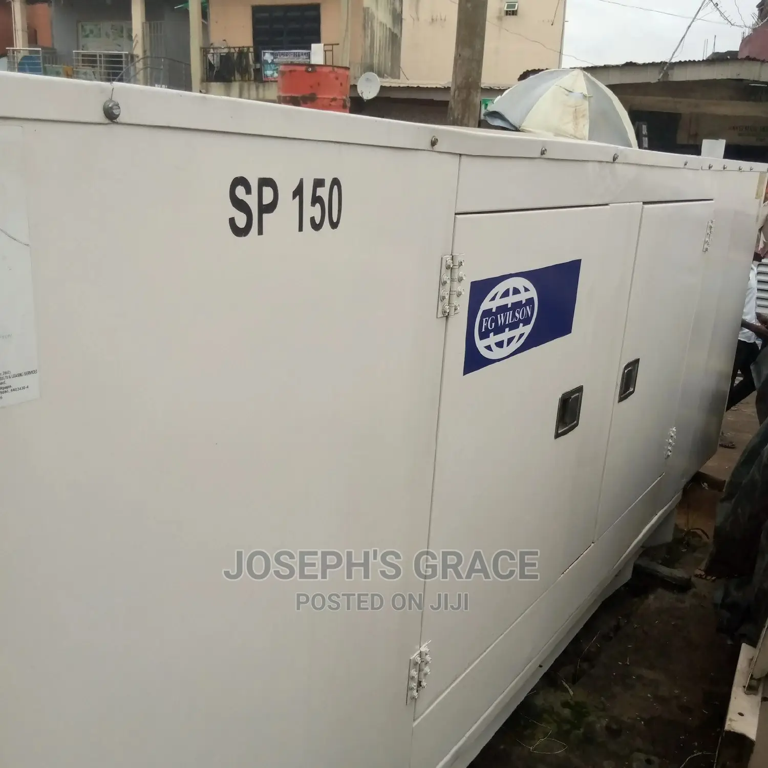 150kva FG Wilson Eco Plus, Perkins Sound Proof Generator.