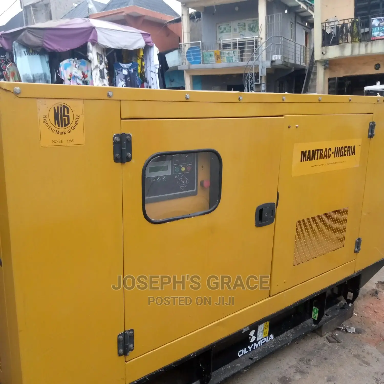 100kva Mantrac Sound Proof Generator