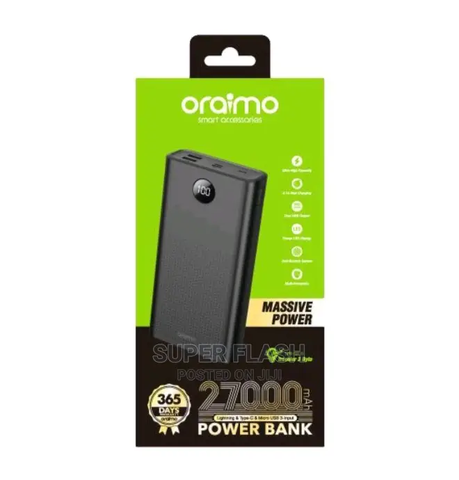 Oraimo 27000mah Power Bank