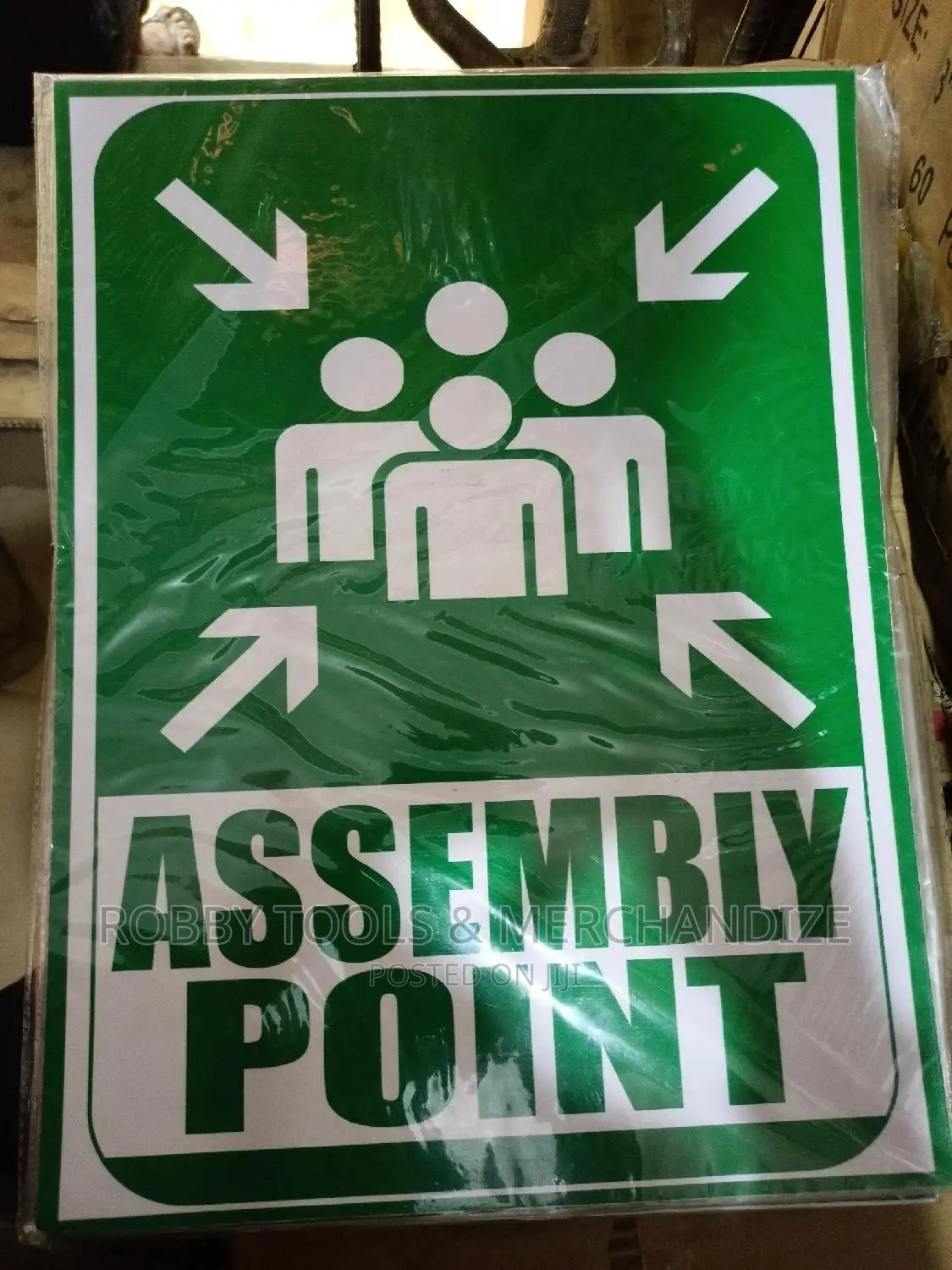 Assembly Point Safety Sign