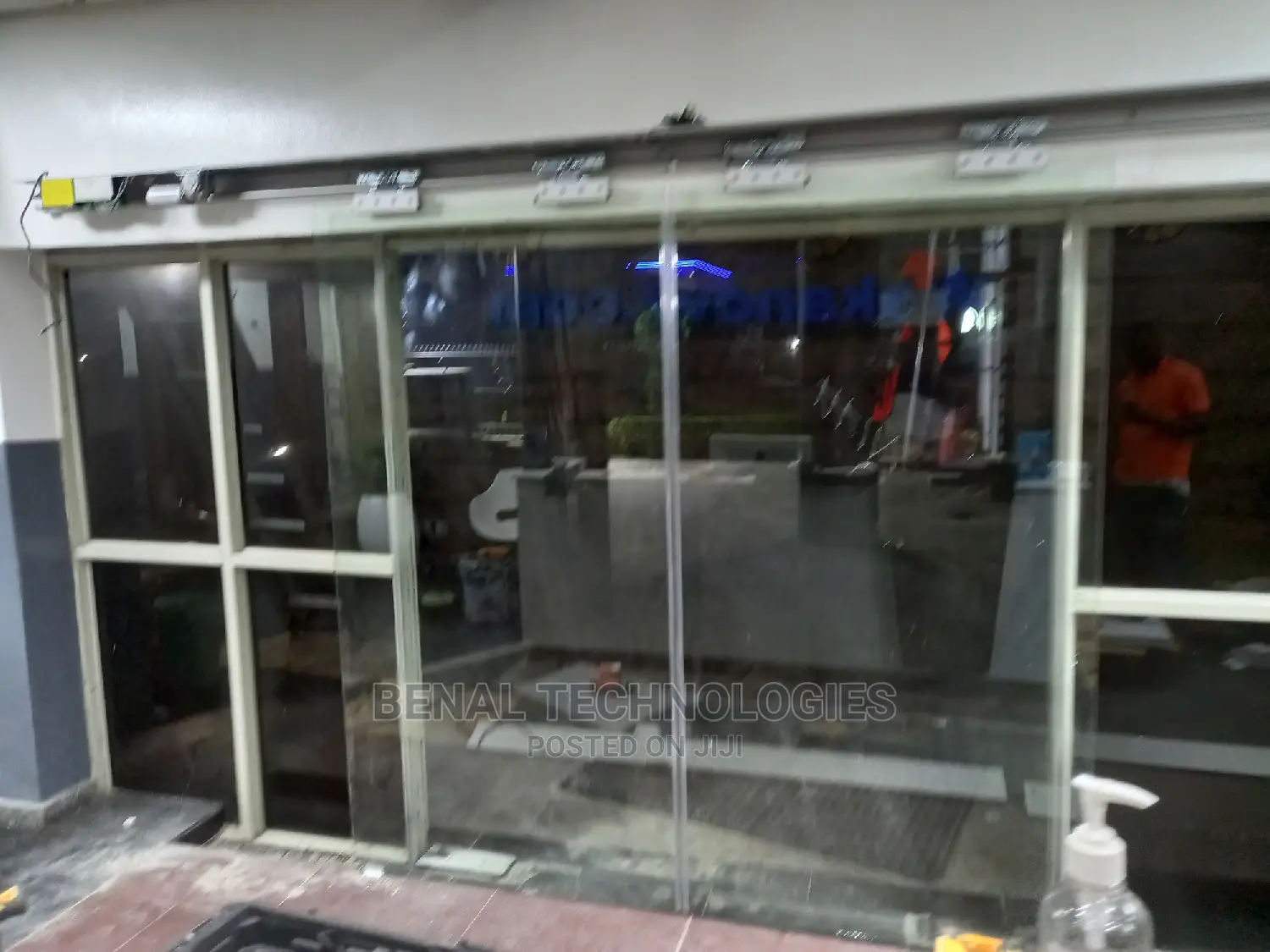 Automatic Sliding Sensor Door Installation In Jabi, Abuja