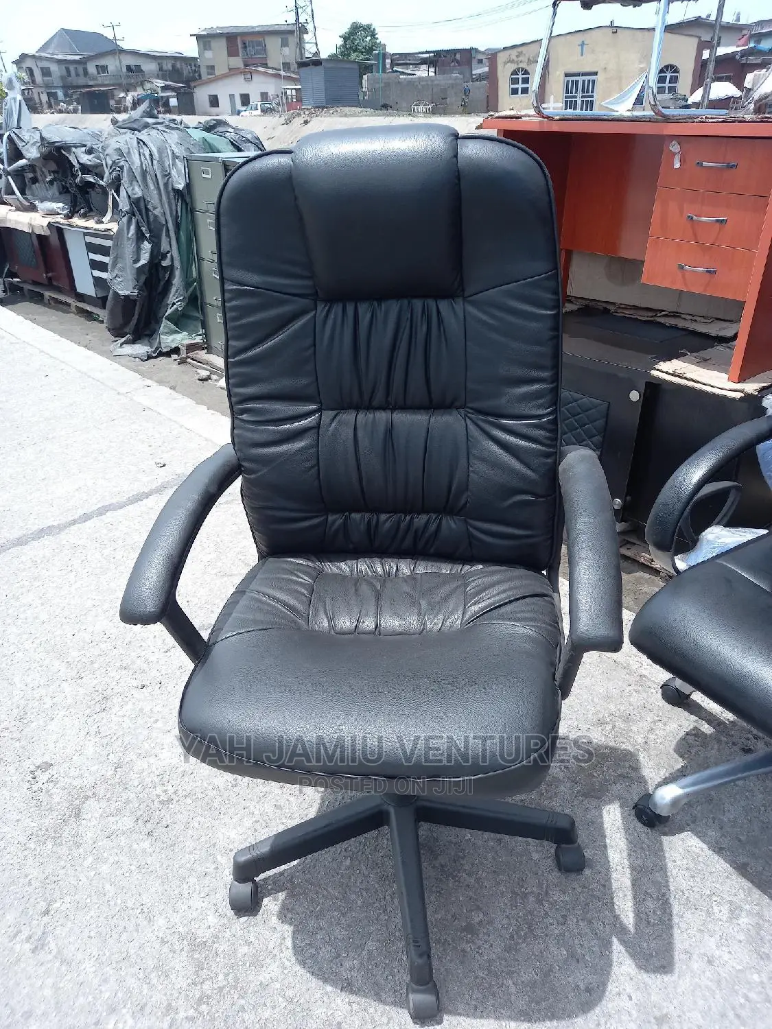 Italian Leather Chair