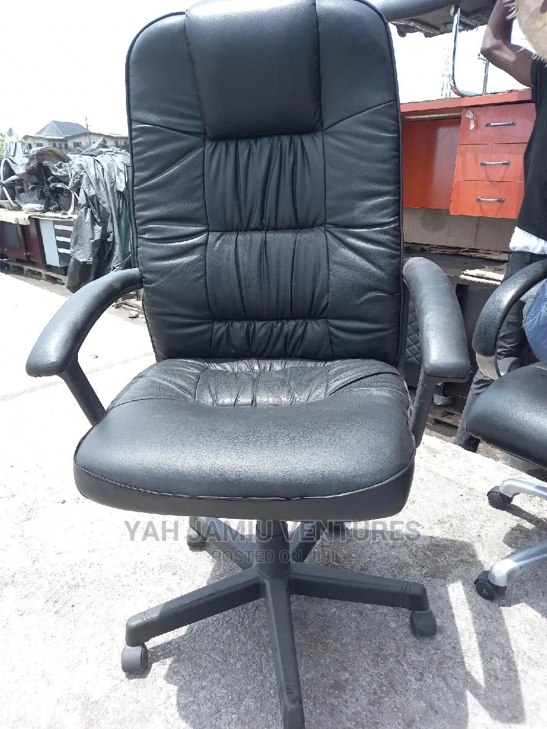 Italian Leather Chair