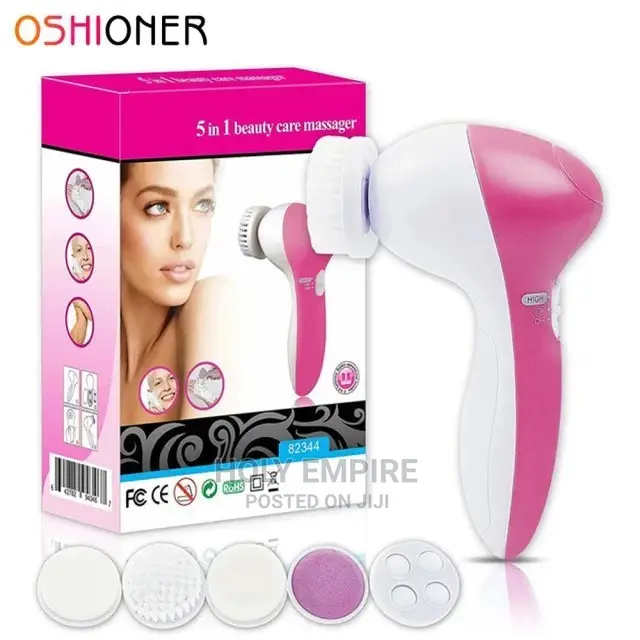 5 in 1 Face Cleansing Brush Silicone Facial Brush