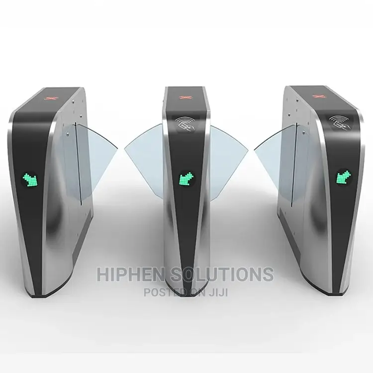 Office Building Swing Flap Barrier Turnstile Access