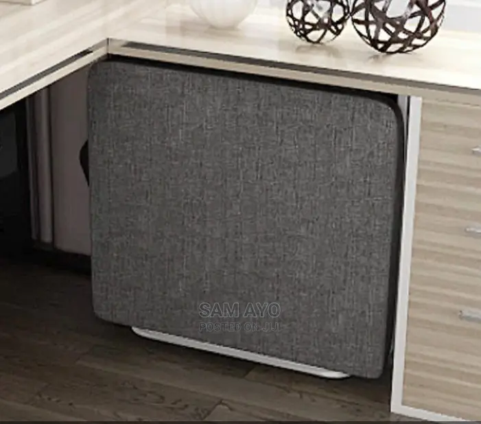 Foldable Mobile Bed for Camping ,Office and Home- Gray