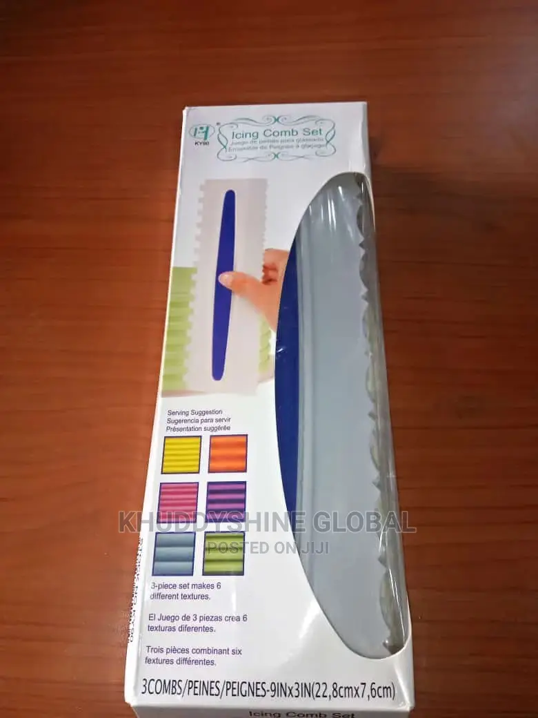 Wilton Icing Smoother Comb Set