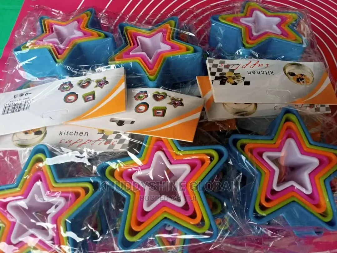 5pcs Cake Cookies Biscuits Fondant Cutters