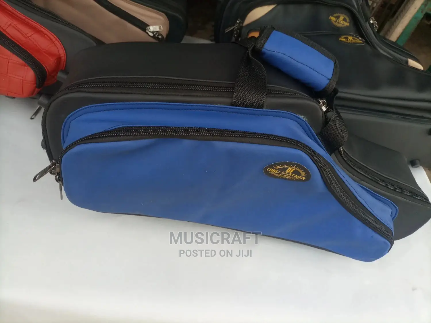 Ibru Hard Leather Sax Bags