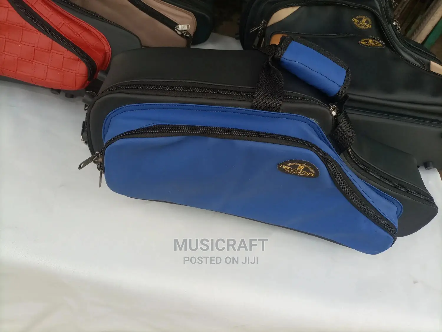Ibru Hard Leather Sax Bags