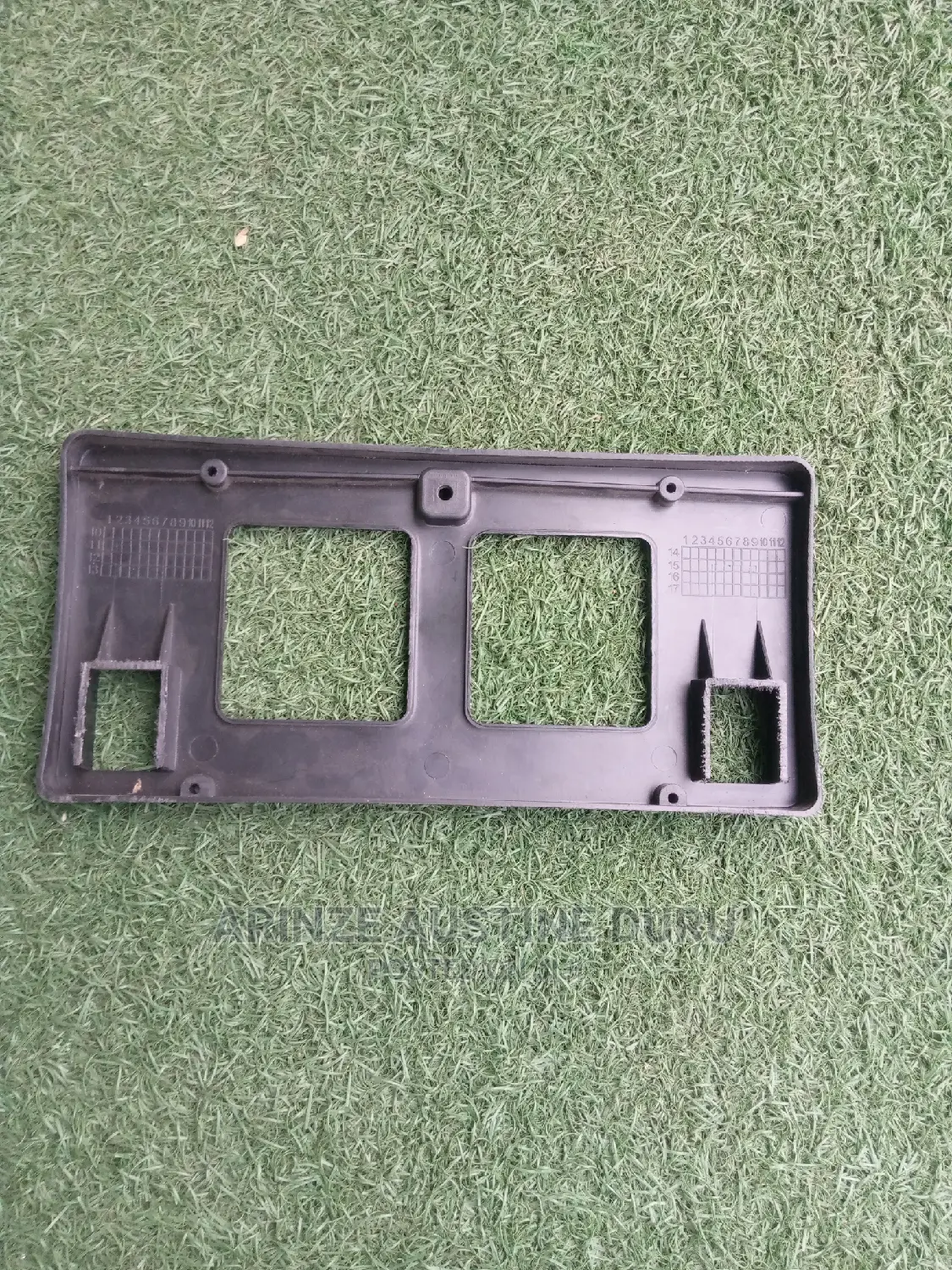 Plate Number Rubber