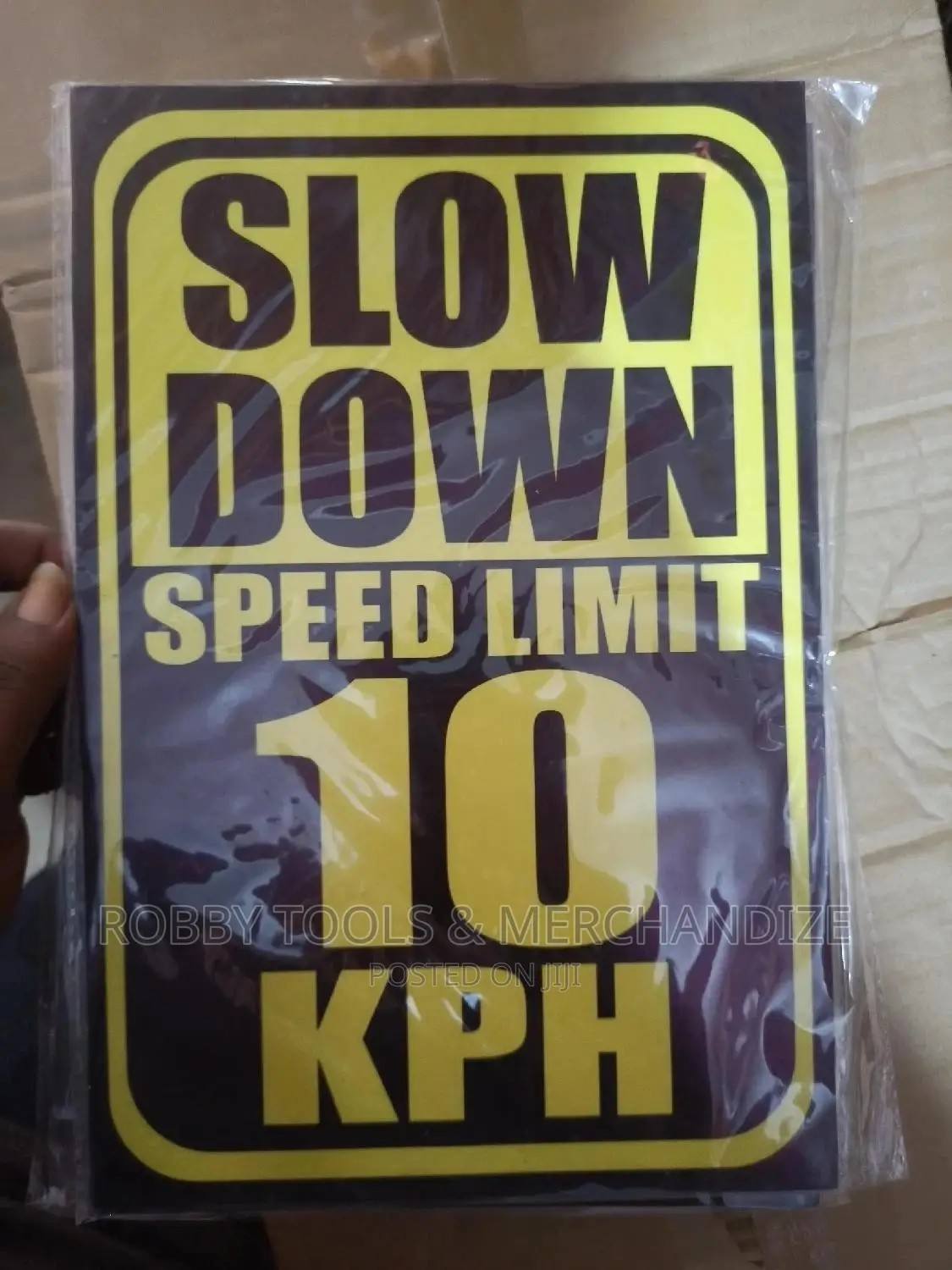 Slow Down Speed Limits Safety Sign