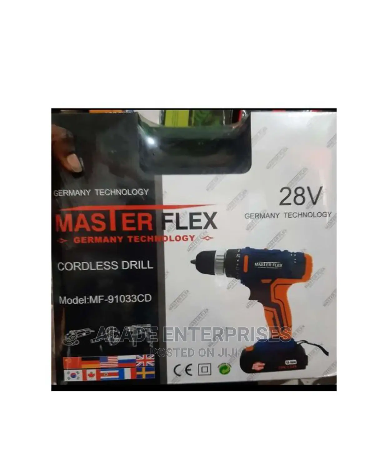 Lithium Ion Drill 28v Master Flex